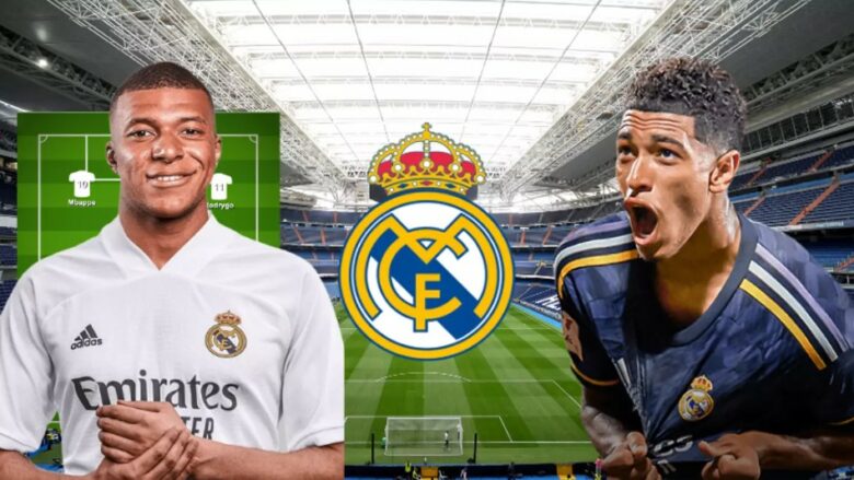 Si do të duket formacioni i Real Madridit sezonin e ardhshëm? – yje si Vinicius, Mbappe, Bellingham udhëheqin