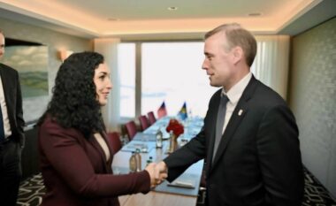 Osmani takohet me këshilltarin për Siguri Kombëtare të Presidentit Biden, flasin për rritje të bashkëpunimit