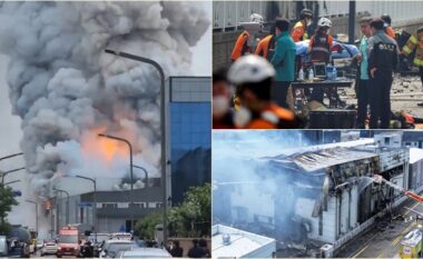 Të paktën 16 të vdekur pas një zjarri në një fabrikë të baterive në Korenë e Jugut