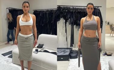 Kim Kardashian modelon disa veshje të mrekullueshme, duke shfaqur figurën e saj mahnitëse