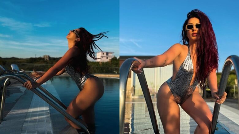 Ronela Hajati duket tërheqëse në fotografitë e fundit në bikini