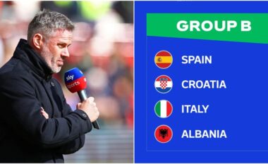 Carragher flet për Grupin B ku ndodhet Shqipëria, parashikon një befasi të madhe