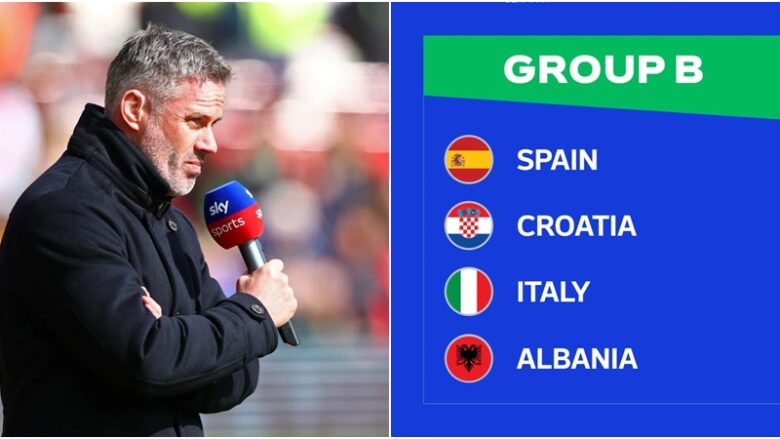 Carragher flet për Grupin B ku ndodhet Shqipëria, parashikon një befasi të madhe