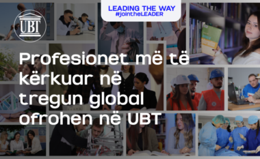 Profesionet më të kërkuara në tregun global ofrohen në UBT