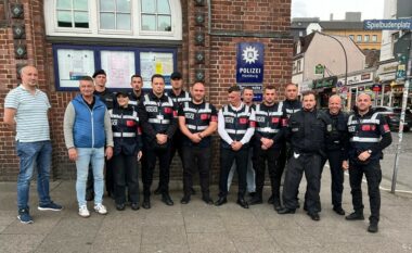 Policia shqiptare pjesë e masave të sigurisë në Hamburg për ndeshjen Kroaci-Shqipëri