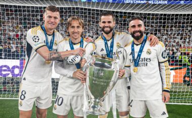 Legjenda e Real Madridit, Paco Gento, tashmë ka katër shoqërues në atë që njihet si “vendi i atyre që kanë gjashtë trofe”