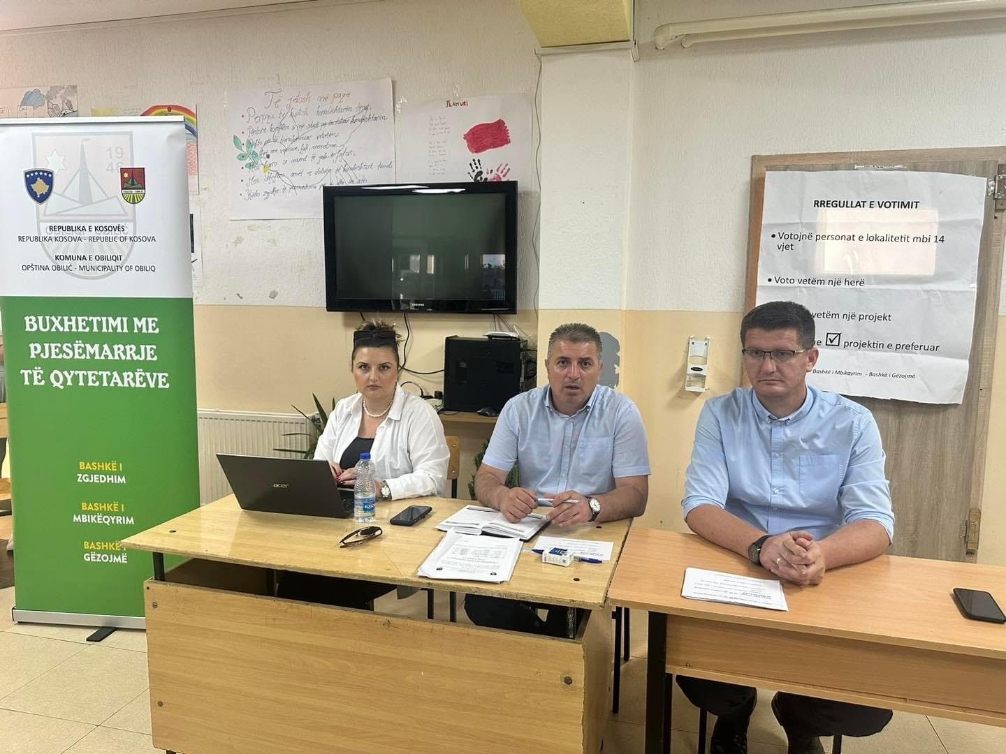 Banorët e Mazgitit të Lartë votojnë për projektet e reja për kanalizim ...