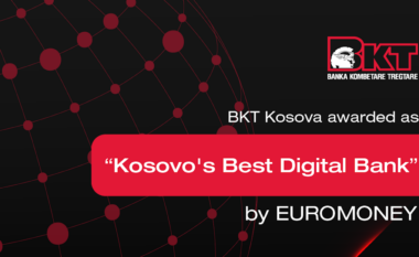 BKT Kosova nderohet me çmimin Banka më e mirë Digjitale në Kosovë nga Euromoney