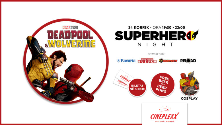 “Deadpool dhe Wolverine” rikthehet në ekranin e madh të Cineplexx!