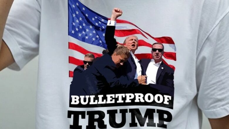Kinezët tërheqin nga tregu bluzat me fotografinë e Trumpit pas tentimvrasjes që i është bërë