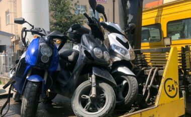 Policia me plan operativ në Ferizaj – shqiptohen 34 gjoba dhe konfiskohen 17 motoçikleta e skuterë