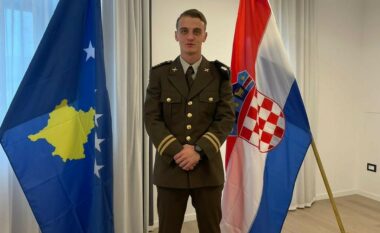 Kadeti i FSK-së diplomon në Akademinë e Mbrojtjes kroate
