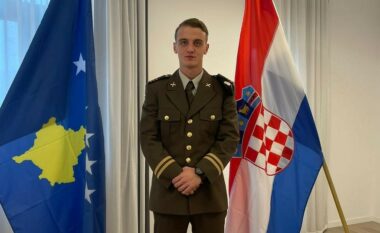 Kadeti i FSK-së diplomon në Akademinë e Mbrojtjes kroate