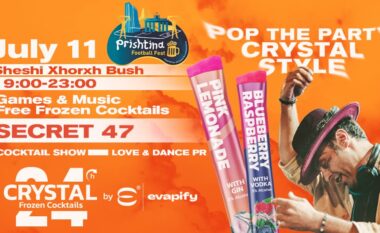 “Pop the Party Crystal Style” në Prishtina Football Fest
