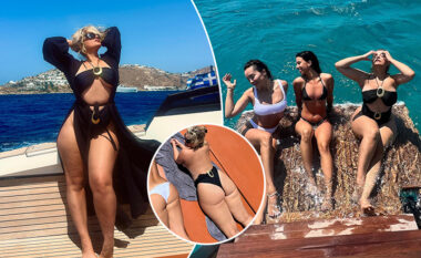 Pak ditë para ardhjes në Kosovë, Bebe Rexha shijon pushimet luksoze në Mykonos ndërsa realizon poza provokuese në bikini