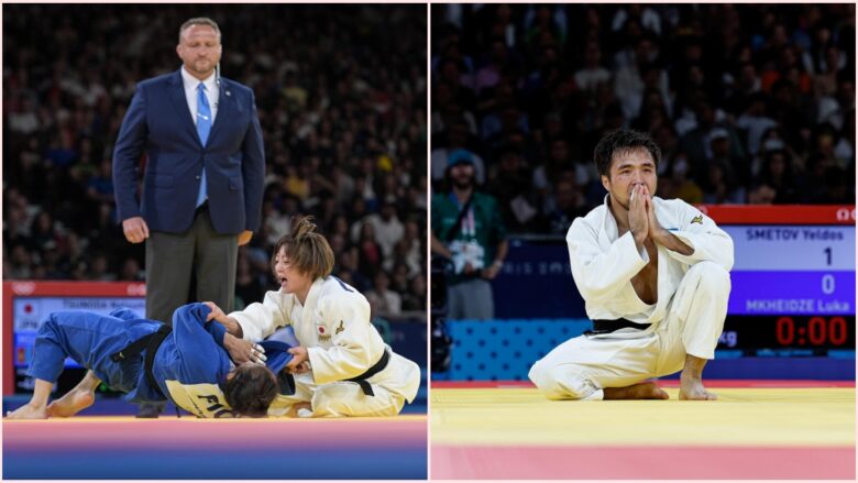 Japonia e Kazakistani fitojnë medaljen e artë në xhudo