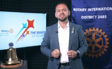 Një mesazh frymëzues nga guvernatori i parë i distriktit shqipëfolës 2485 të Rotary International