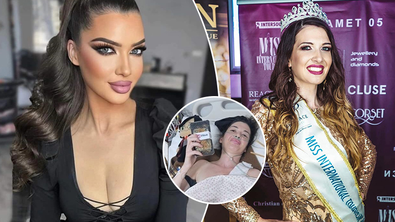 Ishte duke bërë ‘selfie’ – Miss Maqedonia bie nga lartësia në Ohër dhe përfundon në spital me 11 brinjë të thyera