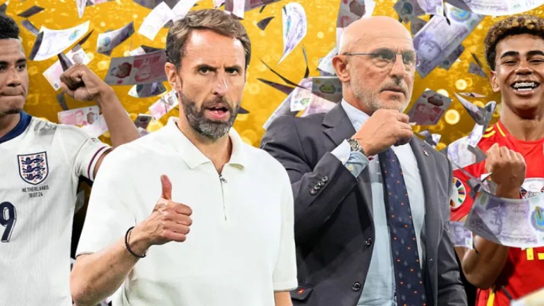 Spanjë apo Angli? Kush merr bonuse më të mëdha nëse shpallet kampion në Euro 2024