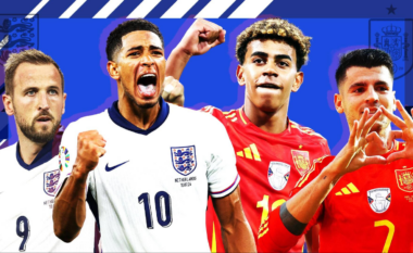 LIVE: Finalja e madhe e Euro 2024, Spanja dhe Anglia duan trofeun