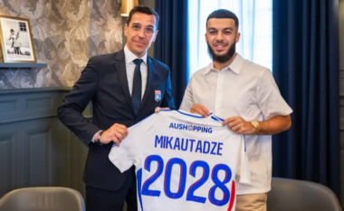 Zyrtare: Lyon kthen në shtëpi lojtarin që u bë hit në Euro 2024, Mikautadze nënshkruan për katër vite