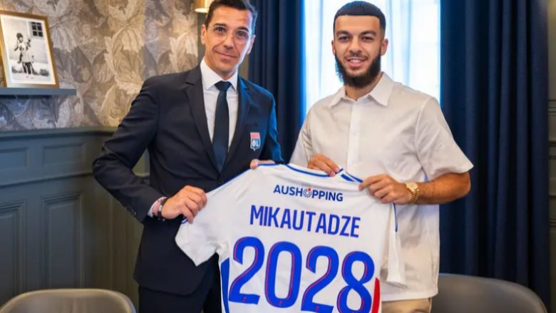 Zyrtare: Lyon kthen në shtëpi lojtarin që u bë hit në Euro 2024, Mikautadze nënshkruan për katër vite
