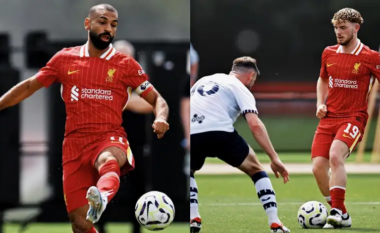 Liverpool humbi ndaj Preston në ndeshjen e parë të Arne Slot – Salah dhe disa yje të tjerë luajtën në miqësoren me dyer të mbyllura