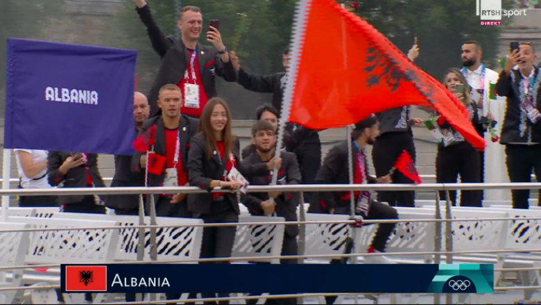 Shqipëria parakalon në hapjen zyrtare të Lojërave Olimpike Paris 2024