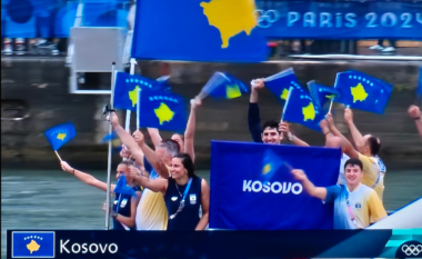 Kosova parakalon mbi lumin Sena në hapjen zyrtare të Lojërave Olimpike Paris 2024