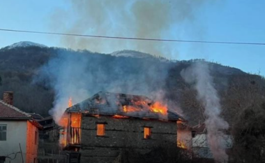 QMK: Përfshihen nga zjarri disa shtëpi në Novo Sellë