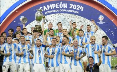 Argjentina mposht Kolumbinë pas vazhdimeve, mbron titullin e kampionit në 'Copa America'