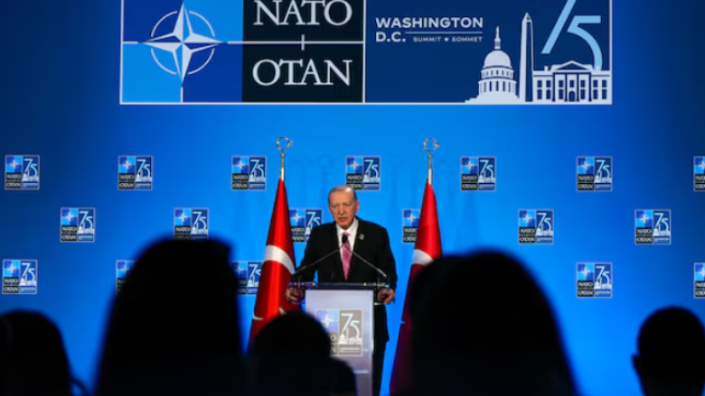 Erdogan thotë se Turqia nuk do të miratojë përpjekjet e NATO-s për të bashkëpunuar me Izraelin