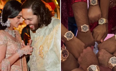 Nuk pritej, por djali i njeriut më të pasur në Indi u dhuron miqve të tij në dasmë ora me vlerë 180 mijë euro