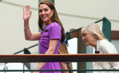 Kate Middleton mori vëmendjen në Wimbledon – shfaqet bashkë me vajzën nëntë vjeçare mes betejës me kancerin