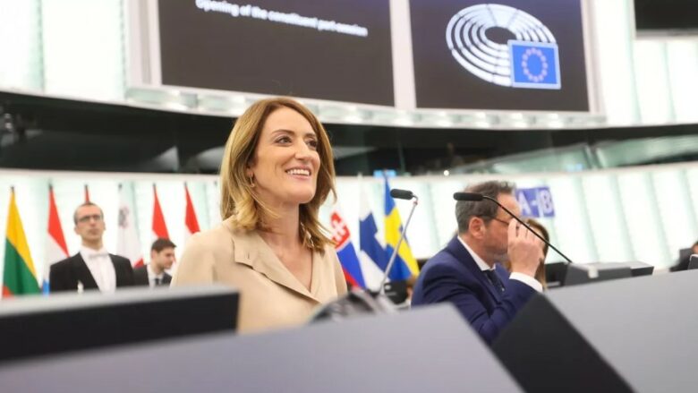 Roberta Metsola është rizgjedhur presidente e Parlamentit Evropian