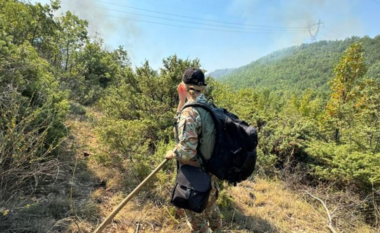 Rreth 100 pjesëtarë të ushtrisë janë përfshi në shuarjen e zjarreve në Maqedoni