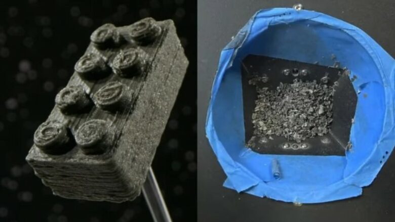 Lego prezantoi një kub të bërë nga pluhuri hapësinor: A është një zgjidhje për vendosjen e Hënës?