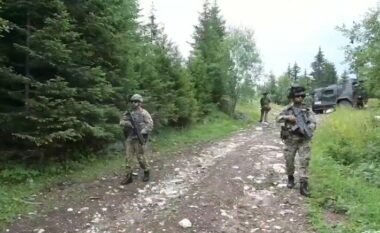 KFOR-i publikon video nga kufiri me Serbinë: Po patrullojmë rregullisht