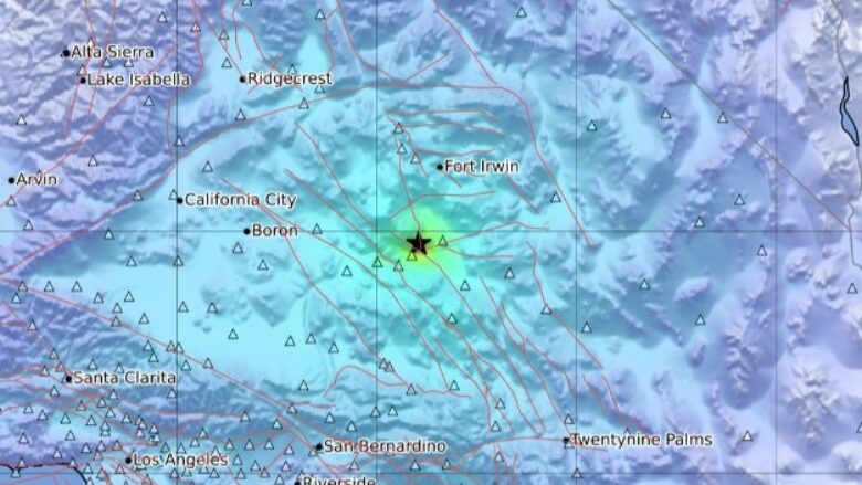 Një tërmet me magnitudë 4.9 godet Kaliforninë Jugore – mediat sjellin detajet e para
