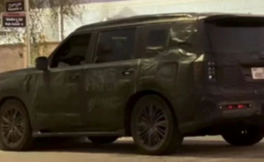 Modeli i ardhshëm Nissan Patrol shihet i kamufluar duke u testuar në rrugët e Australisë