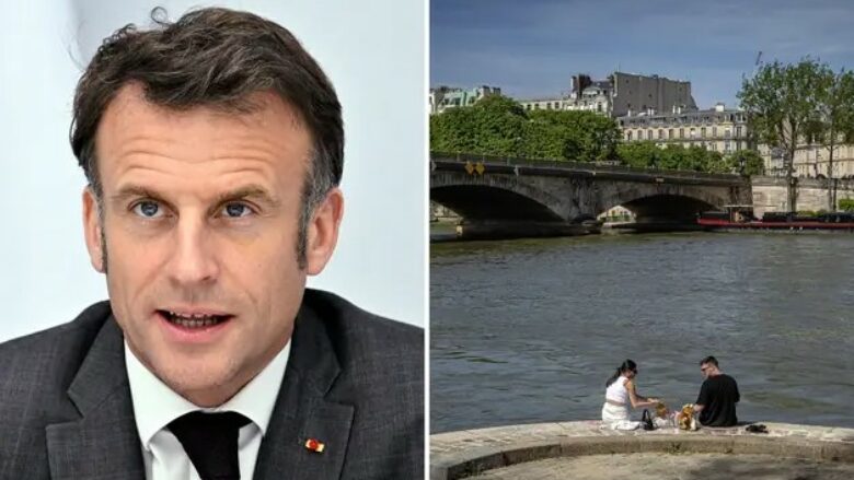Macron premton se do të notojë në lumin Seine