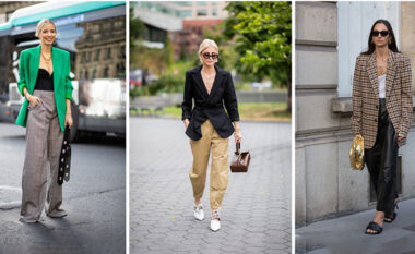 Pantallona ‘color-block’ dhe xhaketa: Kombinim i shkëlqyeshëm për aventura urbane