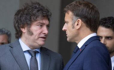Macron dhe presidenti argjentinas “shikim plot urrejtje” - liderët takohen në një kohë kur marrëdhëniet mes tyre janë në nivelin e ulët