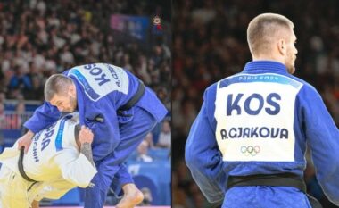 I mrekullueshëm Akil Gjakova, fiton me Ippon dhe kualifikohet në çerekfinale