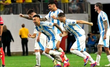 Argjentina fiton në penallti dramën ndaj Ekuadorit, kalon në gjysmëfinale të Copa America