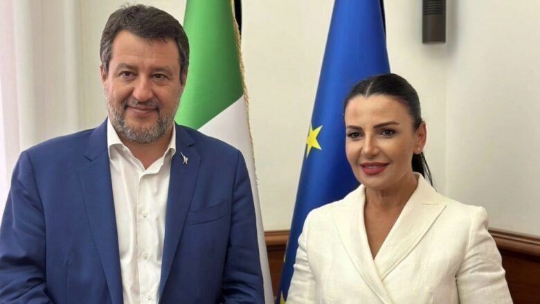 Balluku takon Salvinin në Romë: Nxitje investimeve në energji dhe infrastrukturë