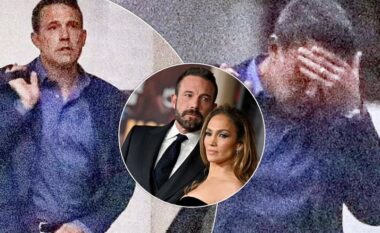 Ben Affleck ka rikthyer unazën e tij të martesës, teksa del me pamje të tensionuar, mes pretendimeve se martesa me Jennifer Lopez ka përfunduar