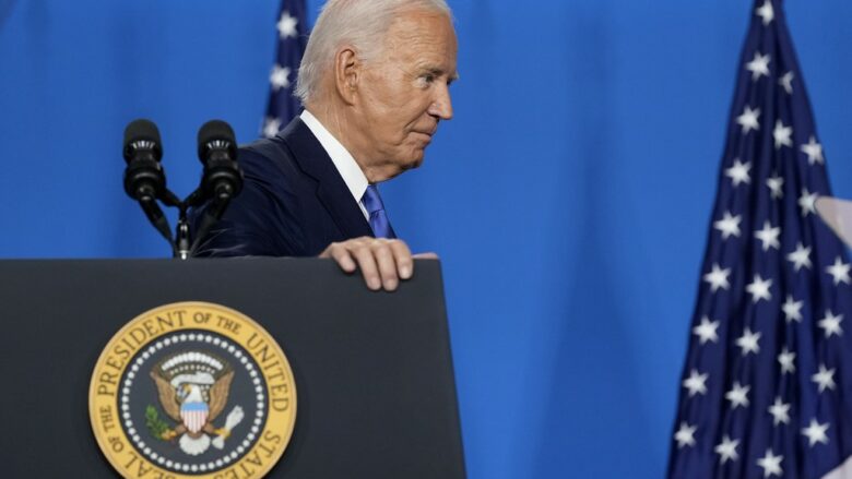 Shtohet presioni për tërheqje tek Bideni pas dy gafave të fundit në samitin e NATO-s