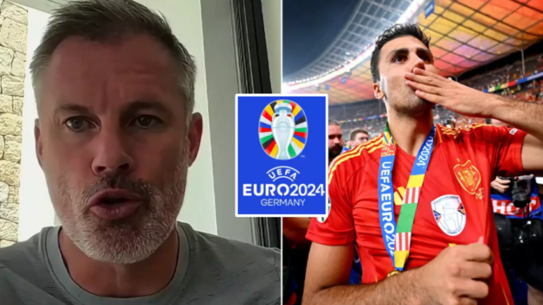 Jamie Carragher emëron lojtarin që duhet të kishte fituar lojtari më i mirë i Euro 2024 në vend të Rodrit
