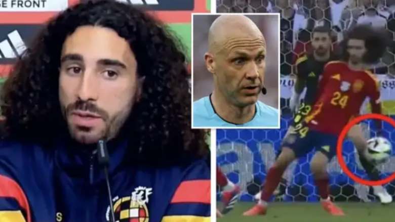 Cucurella tërbon edhe më shumë gjermanët në lidhje me penalltinë e padhënë në Euro 2024